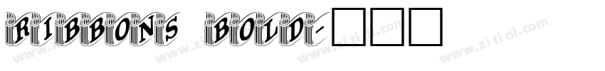 Ribbons Bold字体转换